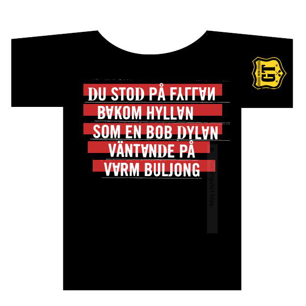 Gyllene Tider - T-shirt, Bob Dylan